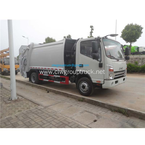 JAC 4x2 5CBM Garbage Compression Waste Trucks Price